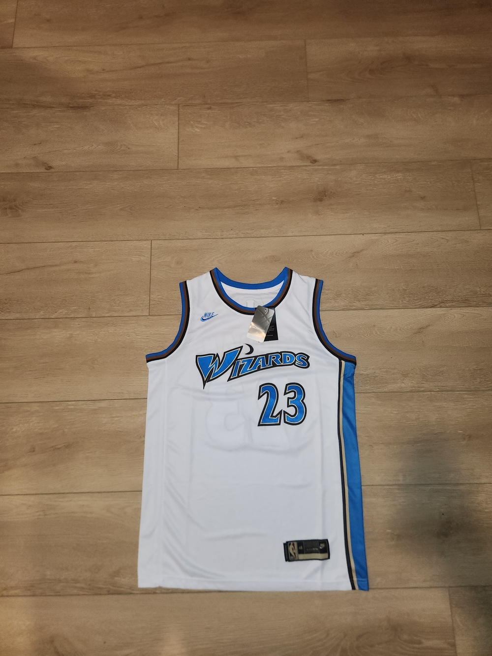 Vintage Y2K NBA Throwback Michael Jordan Washington Wizards Embroidered Men's Me